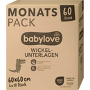 Matelas à langer Babylove, 60 pièces