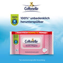 Cottonelle Vochtig toiletpapier Sensitive Verzorgend, Maxi-verpakking, 84 stuks