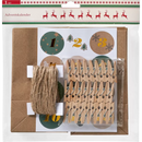 Dekorieren & Einrichten DIY adventskalender set, groen-natuur, 1 stuk