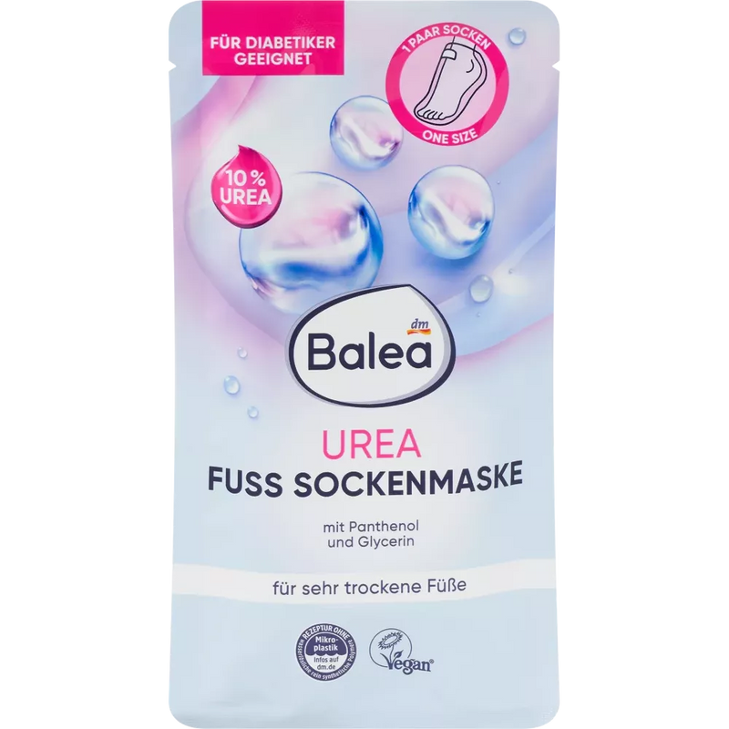 Balea Voetmasker sokken 10% ureum (1 paar), 2 st.