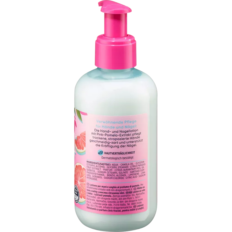 Balea Hand- en nagellotion Pink Pomelo, 200 ml