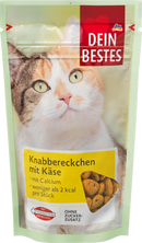 Dein Bestes Snack pour chats, grignotines au fromage, 65 g