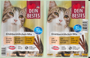 Dein Bestes Kattensnoepjes Knabbertsäbchen Mix, 50 g