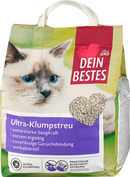 Litière pour chat Dein Bestes, nid ultra agglomérant, 6 l