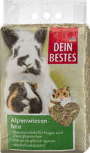Dein Bestes Nourriture droite pour rongeurs et lapins nains, foin de prairie alpine, 1 kg
