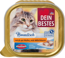 Dein Bestes Nourriture humide pour chats, Hemelrijk avec noyau de poulet et de lait, 100 g