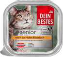 Dein Bestes Nourriture humide pour chats, Senior au poulet, 100 g