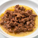 Dein Bestes Nourriture humide pour chats, BBQ, lanières marinées à la dinde en sauce, 100 g