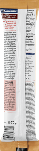 Dein Bestes Snack pour oiseaux, Exquisite, Bâtonnets à grignoter avec noix, miel et fonction de mue, 70 g
