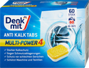 Tablettes nettoyantes anticalcaires pour machine à laver Denkmit, 60 pièces.