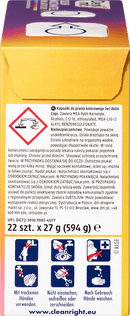 Lessive couleur Denkmit 3 en 1 Active Caps, 22 pièces.