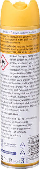 Denkmit Geurspray Sunny Lemon, 300 ml