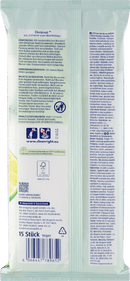 Serpillières Denkmit Lime &amp; Basilic, 15 pièces.
