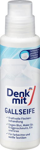 Denkmit Stain Remover Bile Savon avec brosse douce, 250 ml