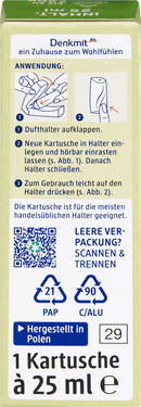Denkmit Luchtverfrisser minispray Fresh Lemon navulverpakking, 25 ml