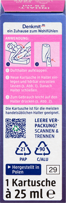 Denkmit Luchtverfrisser minispray Midnight Bloom navulverpakking, 25 ml
