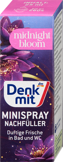 Denkmit Luchtverfrisser minispray Midnight Bloom navulverpakking, 25 ml