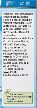 Denkmit Luchtverfrisser minispray Ocean Fresh navulverpakking, 25 ml