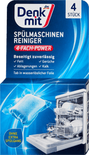 Denkmit Vaatwasmachine-reiniger, 4 stuks