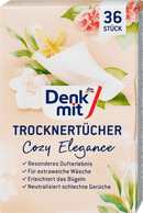 Feuilles pour sèche-linge Denkmit Cosy Elegance, 36 pièces.