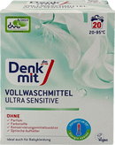 Denkmit Waspoeder Ultra Sensitive, 20 wasbeurten
