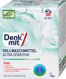 Denkmit Waspoeder Ultra Sensitive, 20 wasbeurten