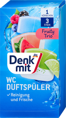 Denkmit Toiletgeurverfrisser Fruity Trio, 3 stuks