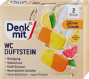 Denkmit WC-geursteen Citrusdroom, 2 stuks