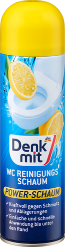 Denkmit Mousse nettoyante pour toilettes au citron, 500 ml