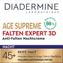 Diadermine Crème Nuit Age Suprême Expert Rides 3D, 50 ml