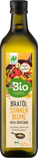 dmBio Bakolie van zonnebloempitten, 750 ml