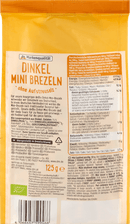 dmBio Snack, Mini bretzels, épeautre, sans sel, 125 g