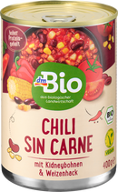 dmBio Ragoût, Chili sin Carne, végétalien, 400 g