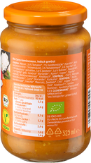 dmBio Currysaus, Indiaas, romig-pittig, 325 ml