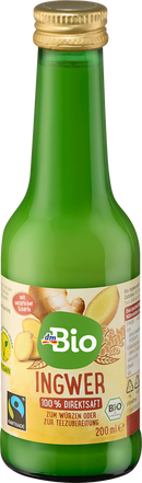 dmBio Jus de gingembre, 200 ml