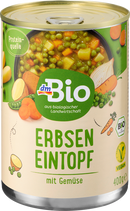 dmBio Stoofpot, erwten met groenten, 400 g