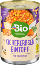 dmBio Stoofpot, kikkererwten met kokosmelk, 400 g