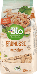 dmBio Geblancheerde, geroosterde pinda’s, 250 g