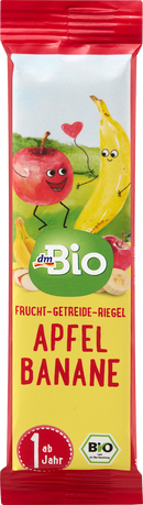 dmBio Fruitreep appel-banaan vanaf 1 jaar, 25 g