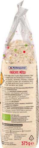 dmBio Fruitmuesli, Kids, 375 g