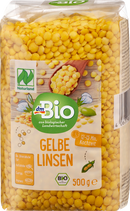 dmBio Lentilles jaunes, 500 g