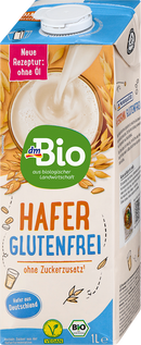 dmBio Haverdrank, glutenvrij, 1 l