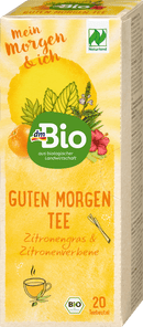dmBio Kruidenthee "Goedemorgen" met citroengras & citroenverbena (20 zakjes), 30 g