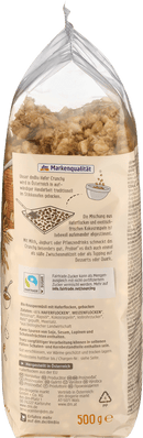dmBio Crispy Muesli Avoine Crispy, 500 g