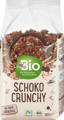 dmBio Muesli Crunchy, Chocolade, 500 g