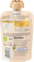 dmBio Quetschie pomme-banane-fraise à l'avoine, Demeter, dès 1 an, 100 g