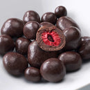 dmBio Frambozen omhuld met pure chocolade, 50 g