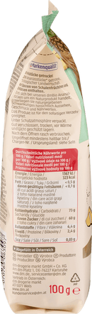 dmBio Gedroogd fruit, stukjes ananas, 100 g