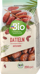 dmBio Dattes aux fruits secs, dénoyautées, Naturland, 200 g