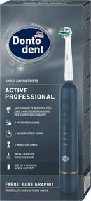 Dontodent Elektrische tandenborstel Active Professional Pure, 1 stuk